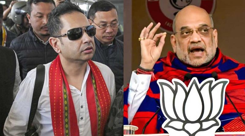 TIPRA Motha chief Pradyot Kishore Debbarma said Amit Shah has started ‘constitutional solution for the indigenous people of Tripura’ | Sangbad Pratidin