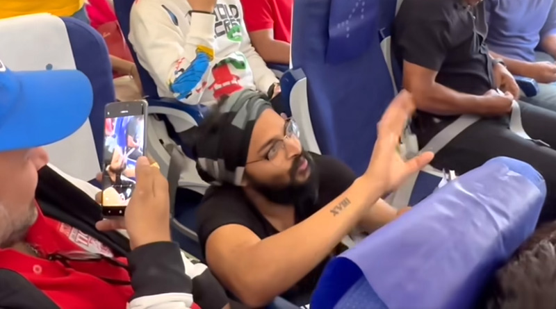 Saurav-At-plane