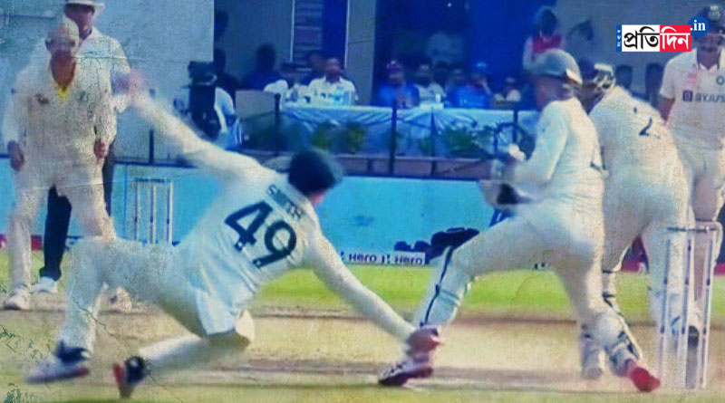 'It was a massive moment', Nathan Lyon said on Smith's catch । Sangbad Pratidin