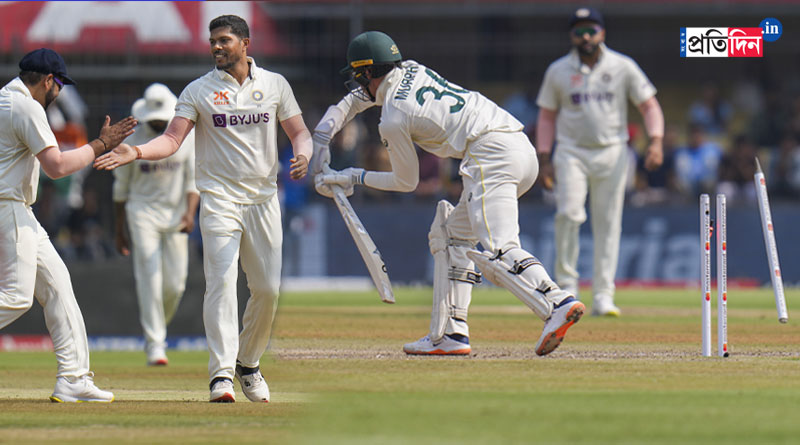 Umesh Yadav produced a fine outing on the second day of 3rd Test । Sangbad Pratidin