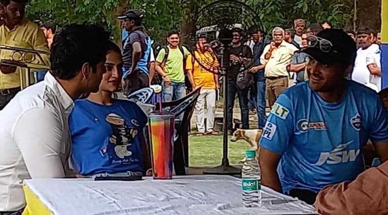 Yash Dasgupta and Nusrat Jahan met Sourav Ganguly | Sangbad Pratidin