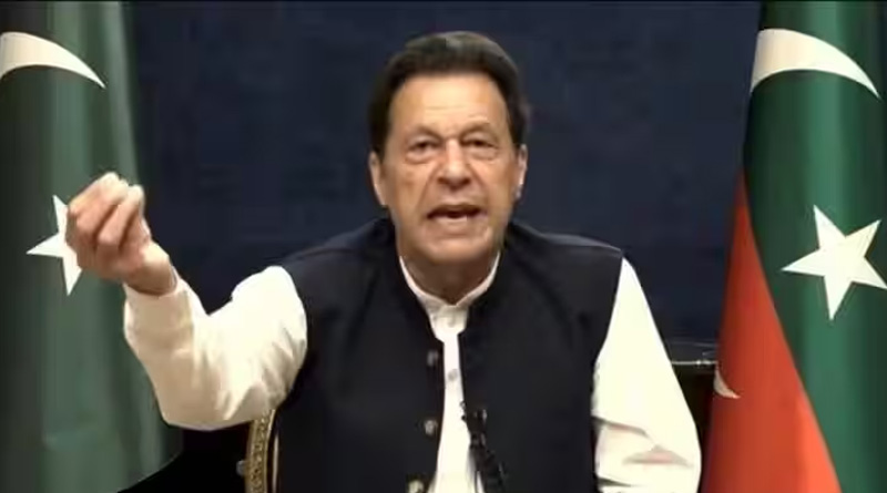 Pakistan's ousted prime minister Imran Khan attacks Pak army। Sangbad Pratidin