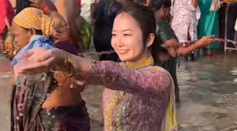 I was terrified after sharing video, says Japanese woman harassed in Delhi during Holi | Sangbad Pratidin