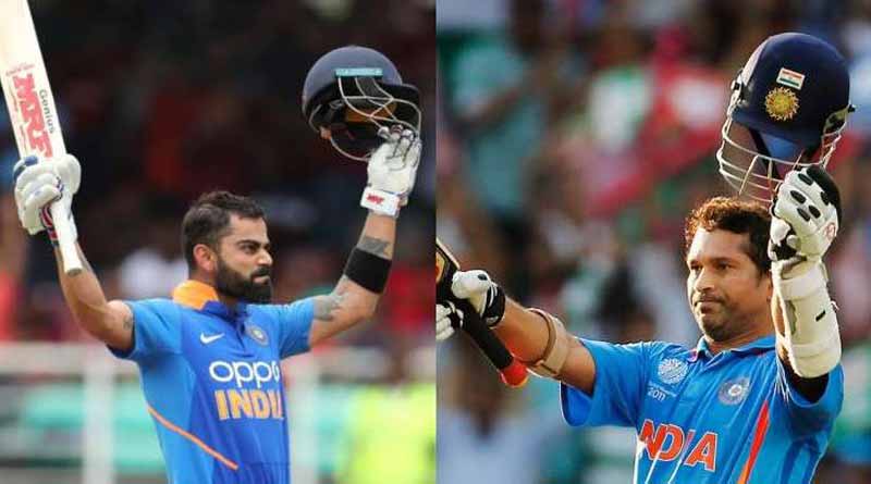 How many have scored 100 centuries, Ravi Shastri said on Virat Kohli's chance of surpassing Sachin Tendulkar's record । Sangbad Pratidin