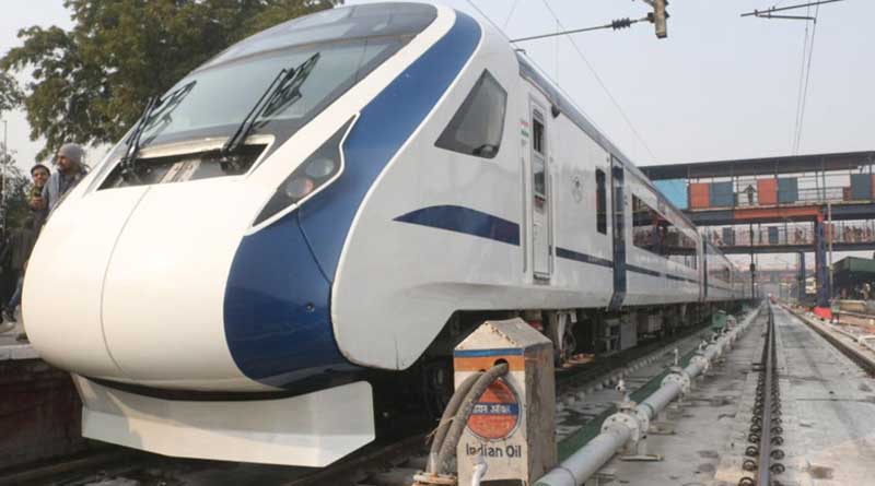 Rail depot in Howrah for maintenance of Bande Bharat Train | Sangbad Pratidin
