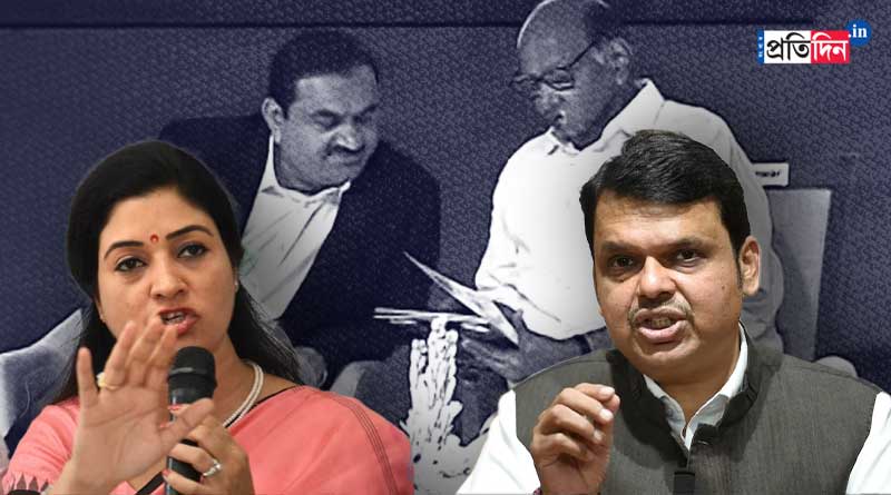 Devendra Fadnavis attacks Rahul Gandhi over Sharad Pawar | Sangbad Pratidin