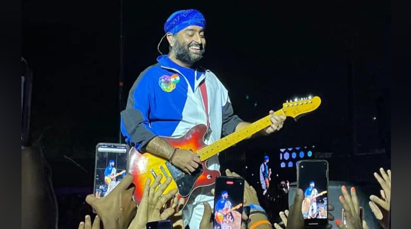 Arijit Singh talks about kanchenjhungha Stadium after his concert | Sangbad Pratidin