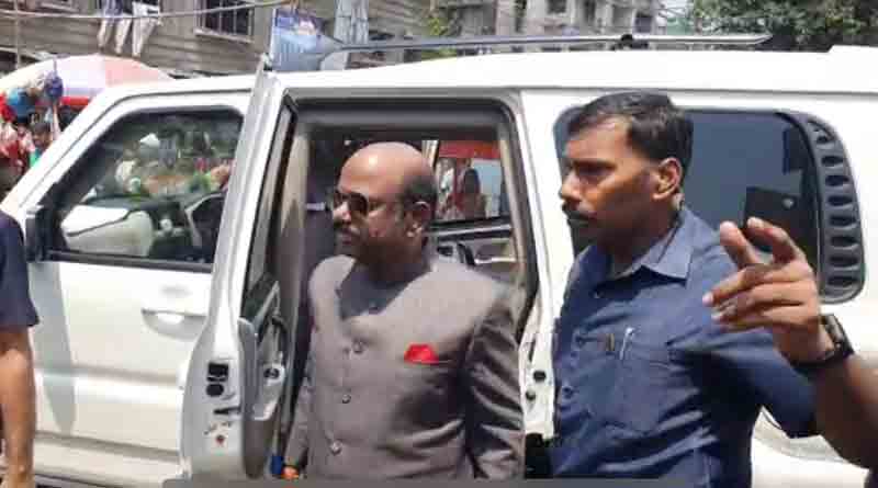 WB governor C V Anand Bose supervises Central Force activity on Hanuman Jayanti | Sangbad Pratidin