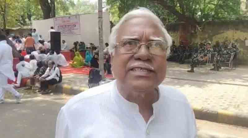 CPM leader Hannan Molla presents in DA Dharna at Delhi | Sangbad Pratidin