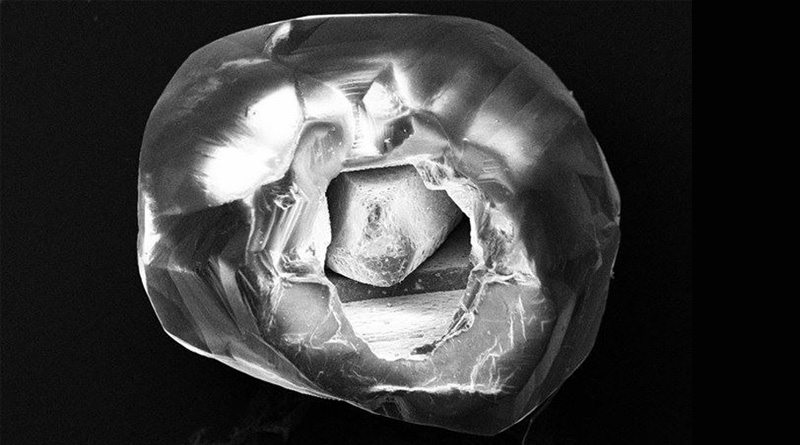 'Beating Heart' Rarest of rare ‘diamond within diamond’ unearthed in India | Sangbad Pratidin