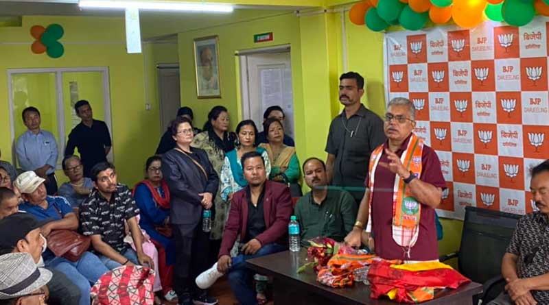 GNLF disappointed on Dilip Ghosh after his remark of BJP doesn't want division of North Bengal | Sangbad Pratidin