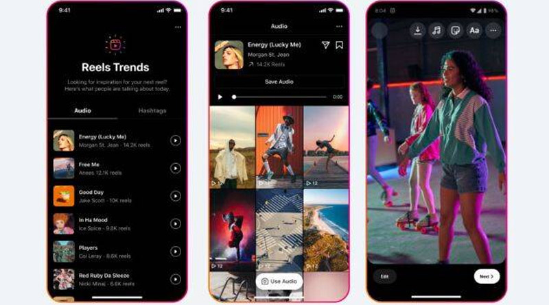 Trends, Editing and lots more, New Features on Instagram Reels | Sangbad Pratidin