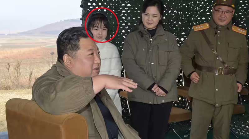 Kim Jong Un's daughter seen with father in North Korea weapons tests | Sangbad Pratidin