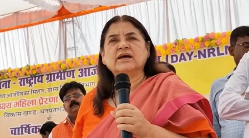 'ISKCON Biggest Cheat, Sells Cows To Butchers', claims Maneka Gandhi। Sangbad Pratidin