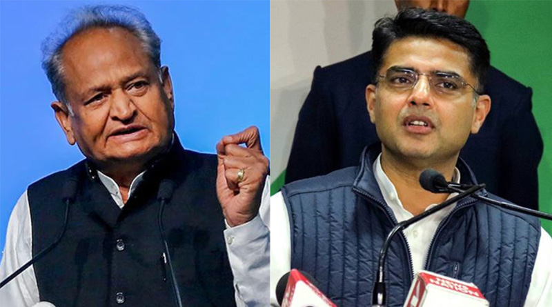 Congress high command steps in after Sachin Pilot and Ashok Ashok Gehlot | Sangbad Pratidin