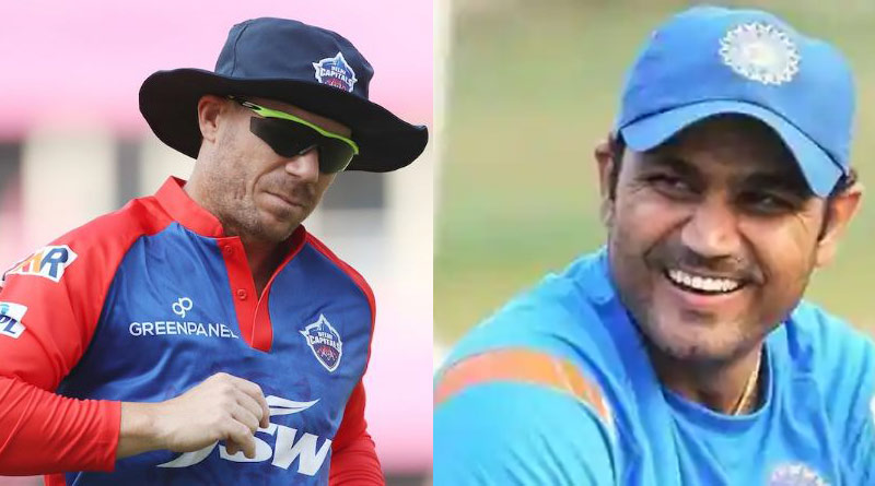 Virender Sehwag slams DC skipper David Warner। Sangbad Pratidin