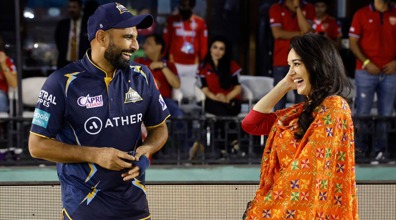 Fans React After Mohammad Shami Shares Picture With Preity Zinta | Sangbad Pratidin