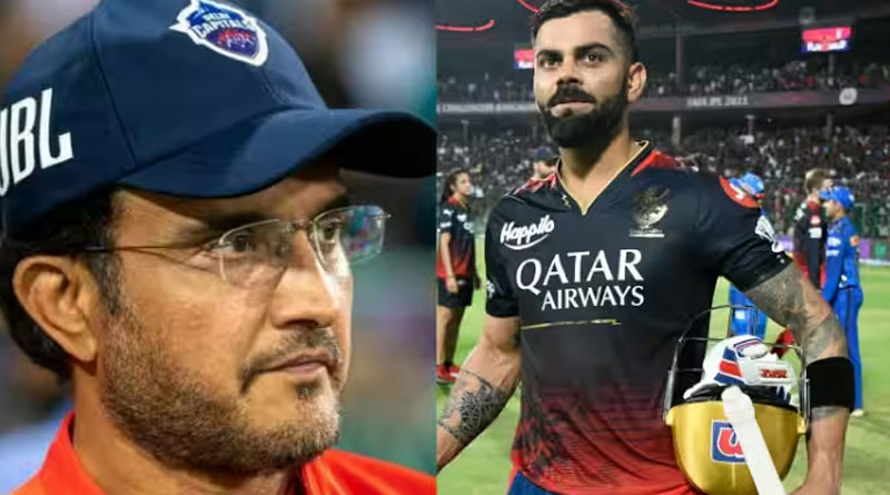 IPL 2023: Fuming Fans Storm Twitter As Virat Kohli Seeming Ignores Sourav Ganguly | Sangbad Pratidin
