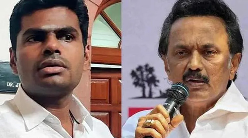 Now DMK Issues 500 Crore Rupees Defamation Notice To BJP's Annamalai Over Alleged Corruption Charges | Sangbad Pratidin
