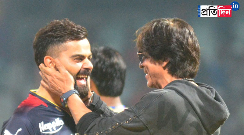 SRK dances in Pathan song after KKR beats RCB in IPL 2023 | Sangbad Pratidin