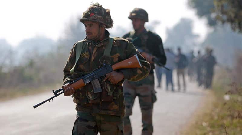 Infiltration attempt foiled in Kashmir, army fires at Pak Drone। Sangbad Pratidin