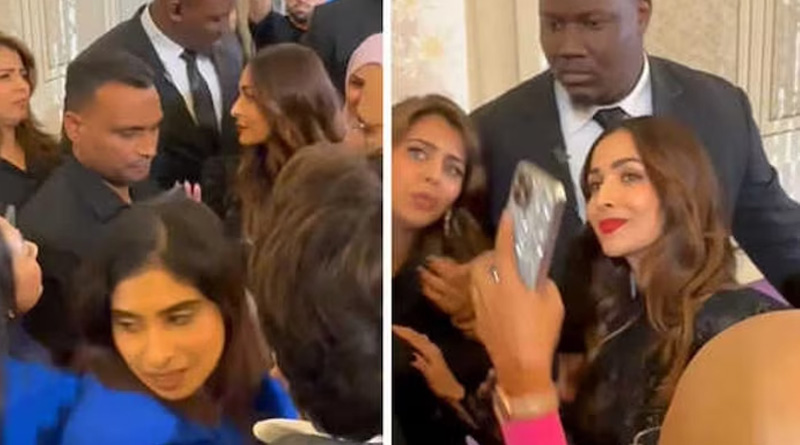 Malaika Arora mobbed by fans in Dubai for selfies| Sangbad Pratidin