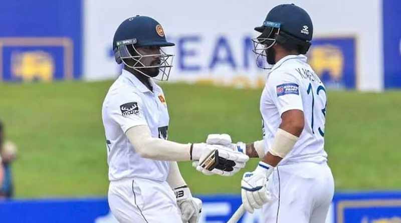 Srilanka put up a huge score against Ireland in Galle test । Sangbad Pratidin
