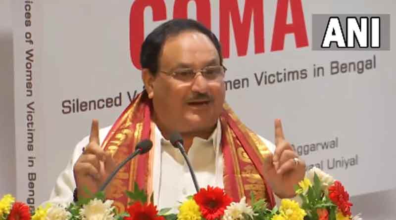 BJP national president JP Nadda speaks on West Bengal । Sangbad Pratidin