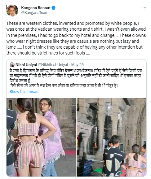 Kangna-Tweet