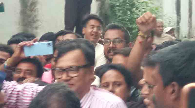 Income Tax officers leave MLA Krishna Kalyani's office after 30 hours | Sangbad Pratidin