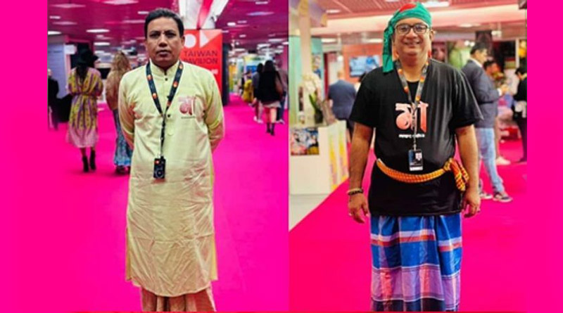 Bangladeshi director Aranya Anwar wears Lungi at Cannes festival | Sangbad Pratidin