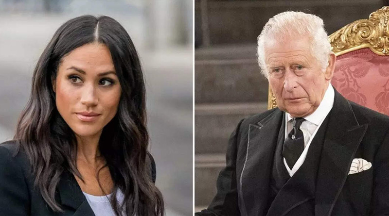 Now Royal protestors hold Meghan Markle 'people's princess' banner in attack on Charles | Sangbad Pratidin
