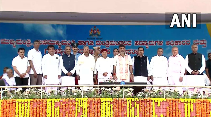 Karnataka ministers invoke Allah, Buddha, Basavanna, and Ambedkar in oath | Sangbad Pratidin