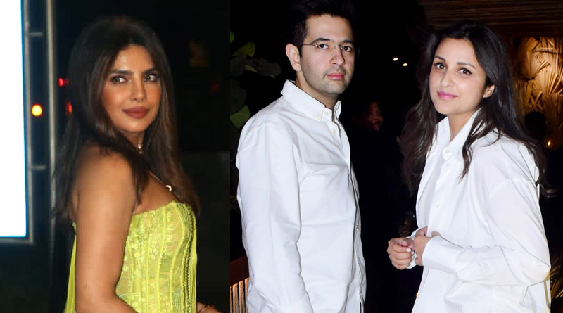 Guests including famous politicians are getting together at the Engagement party of Raghav Chadha and Parineeti Chopra in Delhi | Sangbad Pratidin