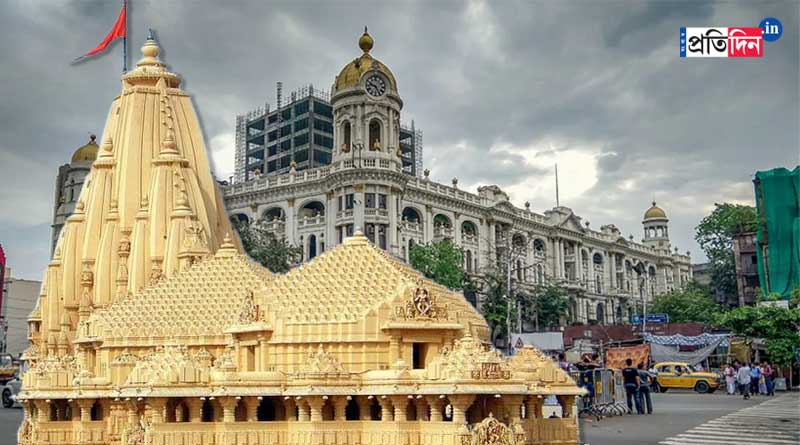 Somenath Temple will be made in Kolkata as Durga Puja theme | Sangbad Pratidin