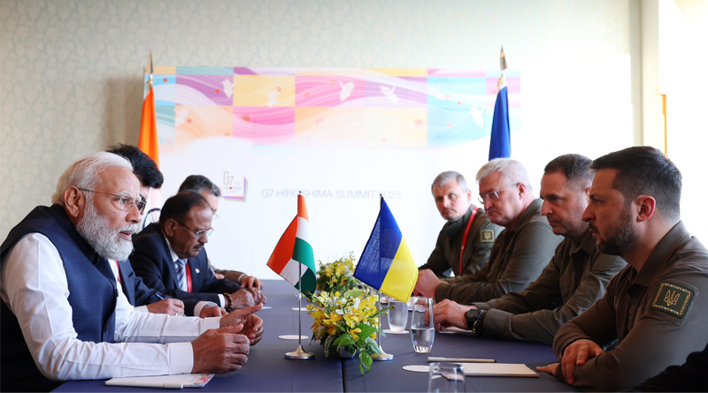 Now PM Narendra Modi To Ukraine President In First Meet Since War | Sangbad Pratidin