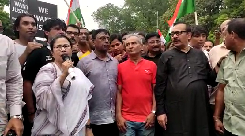 Mamata Banerjee attends rally, show solidarity for wrestlers' protest | Sangbad Pratidin