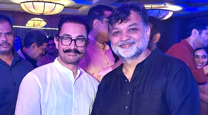 Here is what netizens said as Srijit Mukherji shares picture with Aamir Khan | Sangbad Pratidin