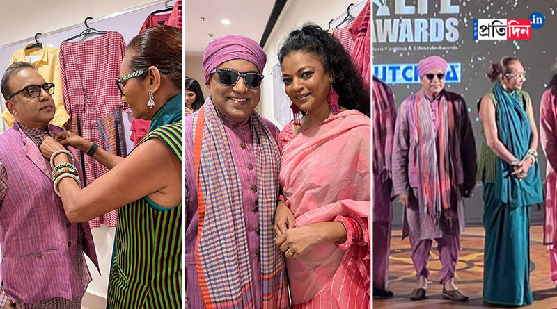 Arindam Sil, Arijit Dutta walks on ramp for Bibi russell | Sangbad Pratidin