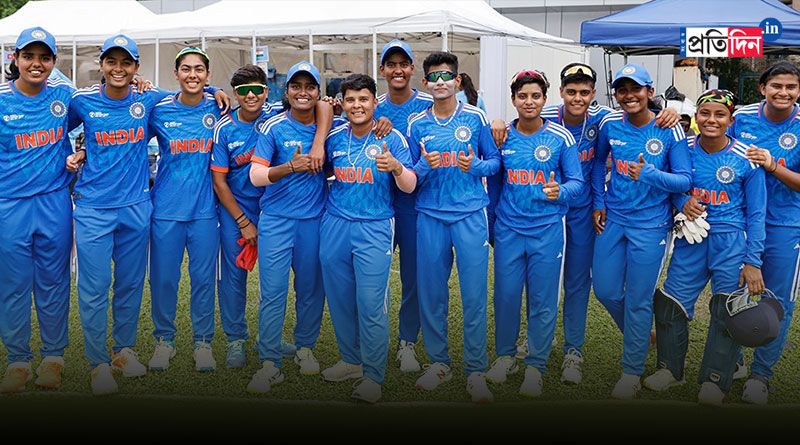 India A team reaches the final of ACC womens emerging Asia Cup 2023 । Sangbad Pratidin