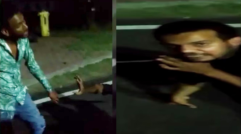 Bhopal man held on a leash, ordered to bark like a dog, video goes viral | Sangbad Pratidin