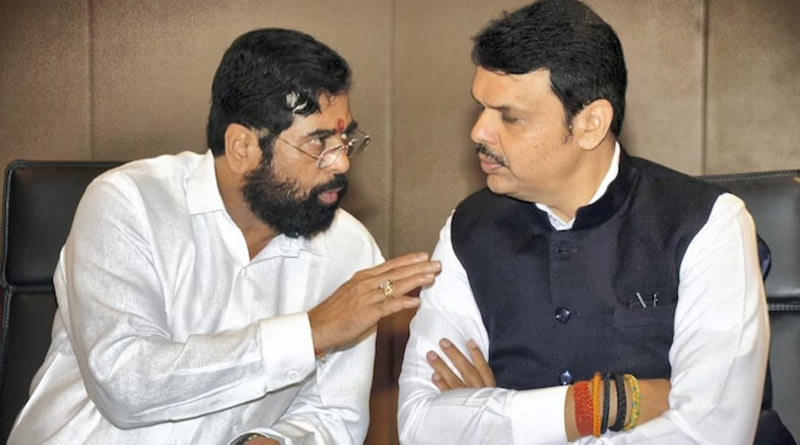 Amid ad row, Shinde Sena’s ‘Hum Saath Saath Hain’ damage control message to BJP | Sangbad Pratidin