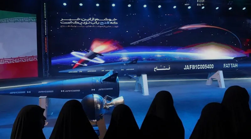 Iran unveils hypersonic missile able to beat air defenses। Sangbad Pratidin