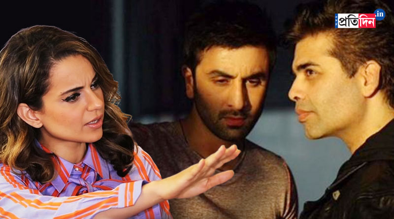 Kangana Ranaut says 'Duryodhan' Ranbir Kapoor, 'Shakuni' Karan Johar | Sangbad Pratidin