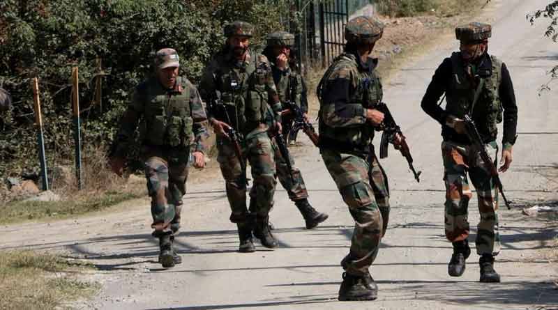 Terrorist was killed by security forces in Jammu and Kashmir। Sangbad Pratidin