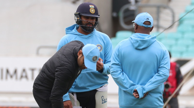 WTC Final: Rohit Sharma gets a niggle in finger | Sangbad Pratidin