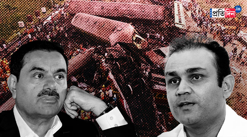 Sehwag, Adani Group to provide 'free education' to children of Odisha train accident victims | Sangbad Pratidin