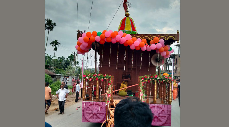 Tripura: At Least 6 Dead, 15 Injured In Kumarghat After Jagannath Rath Yatra Chariot Catches Fire | Sangbad Pratidin