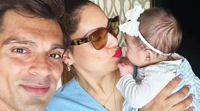 Bipasha Basu shares daughter’s ‘bedtime rituals’, Karan Singh Grover recites Hanuman chalisa | Sangbad Pratidin