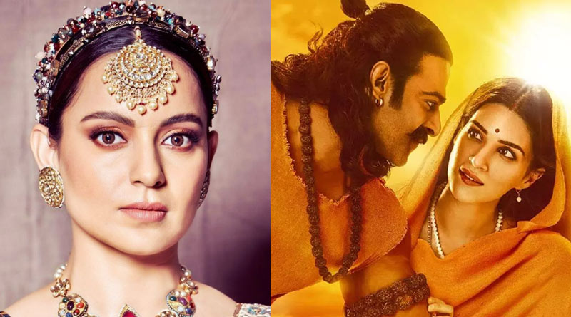 Did Kangana Ranaut take a dig at Adipurush with Ram Ka naam badnaam na karo song in post